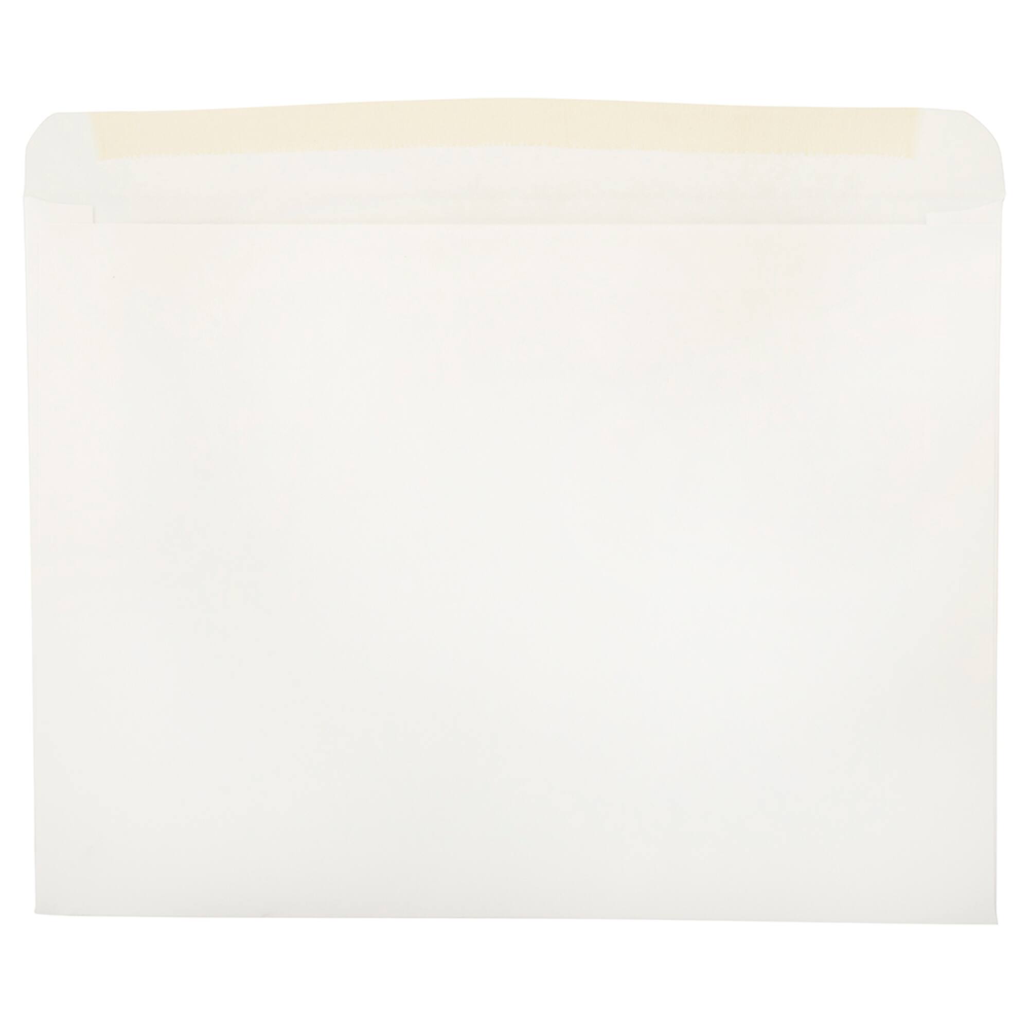 JAM Paper 9" x 12" White Booklet Commercial Window Envelopes